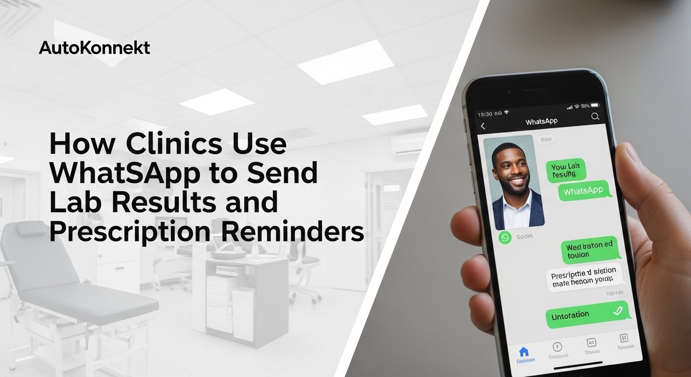 Clinics using WhatsApp for lab results and prescription reminders